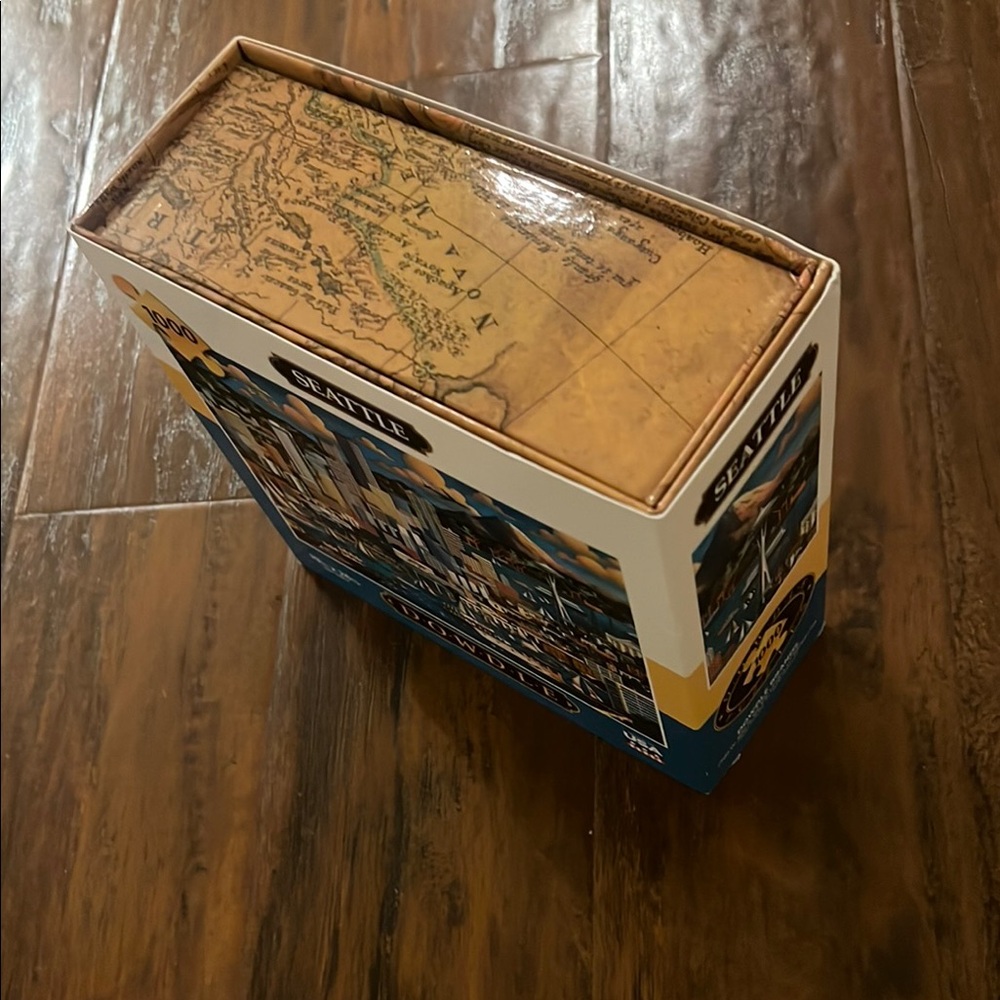 Dowdle Seattle 1000 Piece Jigsaw Puzzle with Collectors Box & Poster - Picture 10 of 10